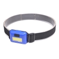 LED čelna lampa LED/3W/3xAAA, plava
