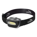 LED čelna lampa LED/3xAAA crna