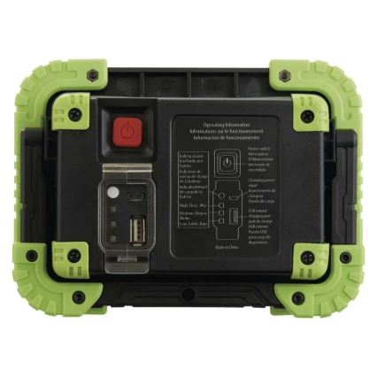 LED COB punjivi reflektor 3,7 V, 3000 mAh, IP44