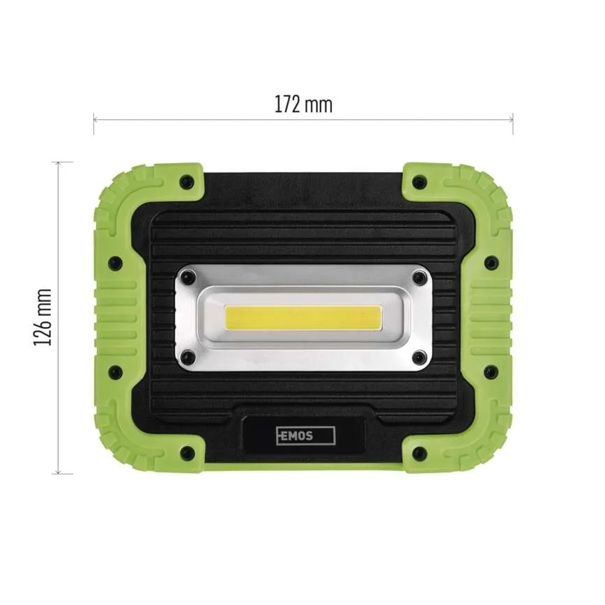 LED COB punjivi reflektor 3,7 V, 3000 mAh, IP44