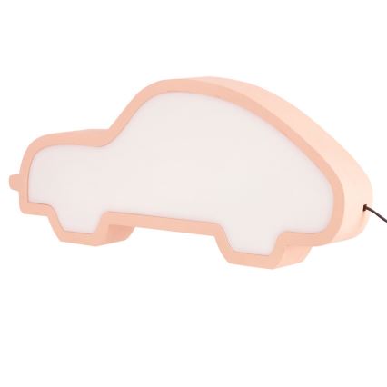 LED dečija stolna lampa CAR LED/11W/230V ružičasta