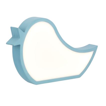 LED dečija stona lampa BIRD LED/12W/230V plava