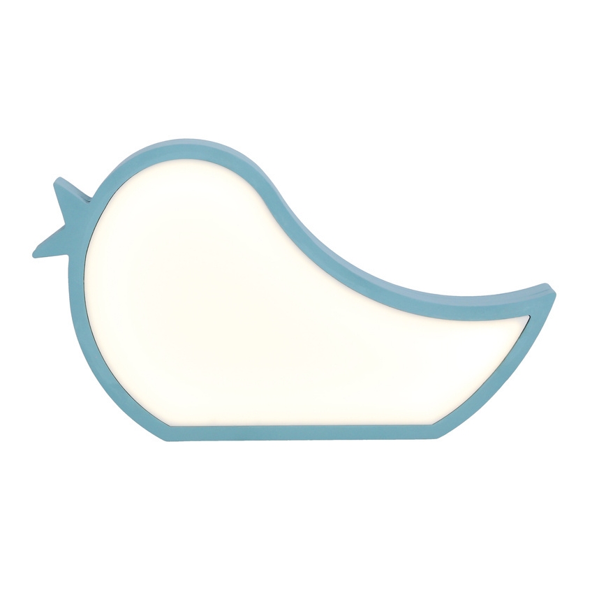 LED dečija stona lampa BIRD LED/12W/230V plava