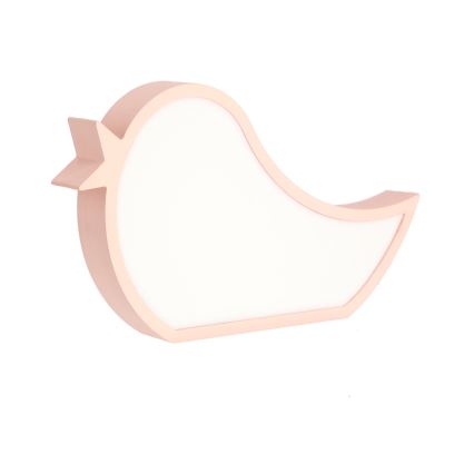 LED dečija stona lampa BIRD LED/12W/230V ružičasta