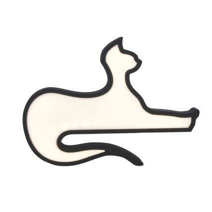 LED dečija stona lampa CAT LED/13W/230V crna