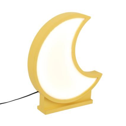 LED dečija stona lampa MOON LED/12W/230V žuta