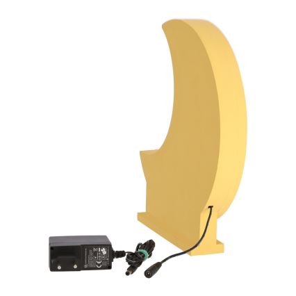 LED dečija stona lampa MOON LED/12W/230V žuta