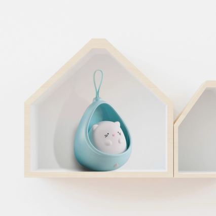 LED dečije orijentaciono svetlo sa senzorom KITTY LED/0,5W/5V USB 1200 mAh plavo