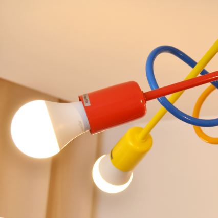 LED dečiji plafonski luster OXFORD 5xE27/15W/230V