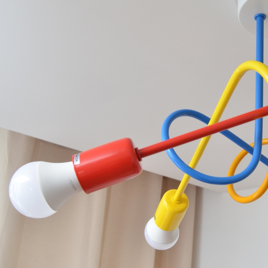 LED dečiji plafonski luster OXFORD 5xE27/15W/230V