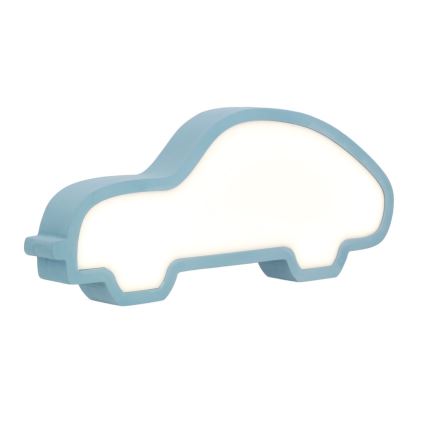 LED Dečja stona lampa CAR LED/11W/230V plava
