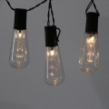 LED dekorativni lanac EDISON 2,65 m 10xLED/2xAA