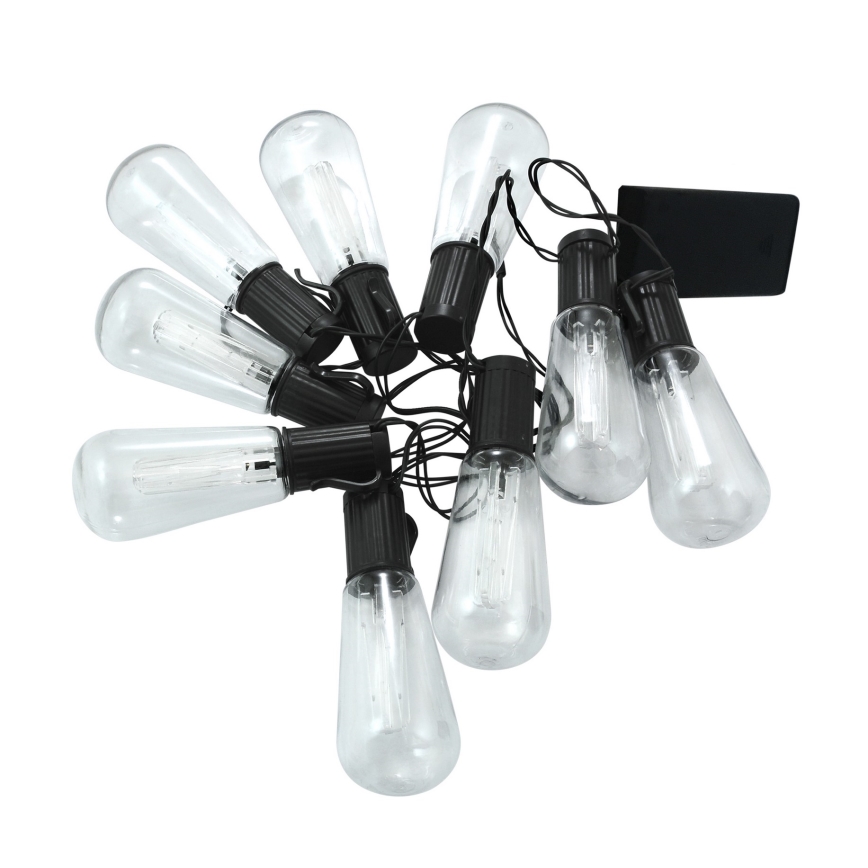 LED dekorativni lanac EDISON 2,65 m 10xLED/2xAA