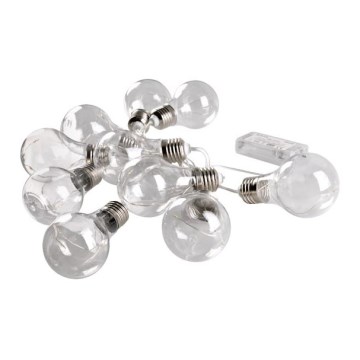 LED dekorativni lanac SMOLDER 2,1 m 10xLED/2xAA
