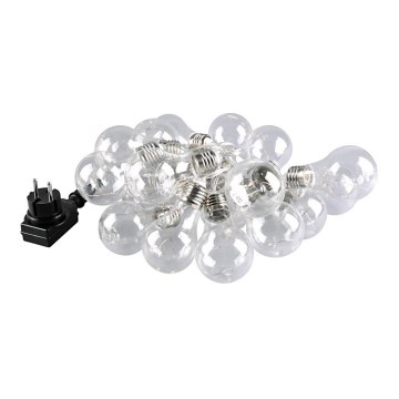LED dekorativni lanac SMOLDER 5,3 m 20xLED/2,7W/230V
