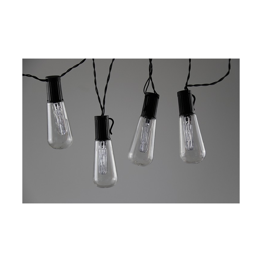 LED dekorativni niz EDISON 2,65 m 10xLED/2xAA