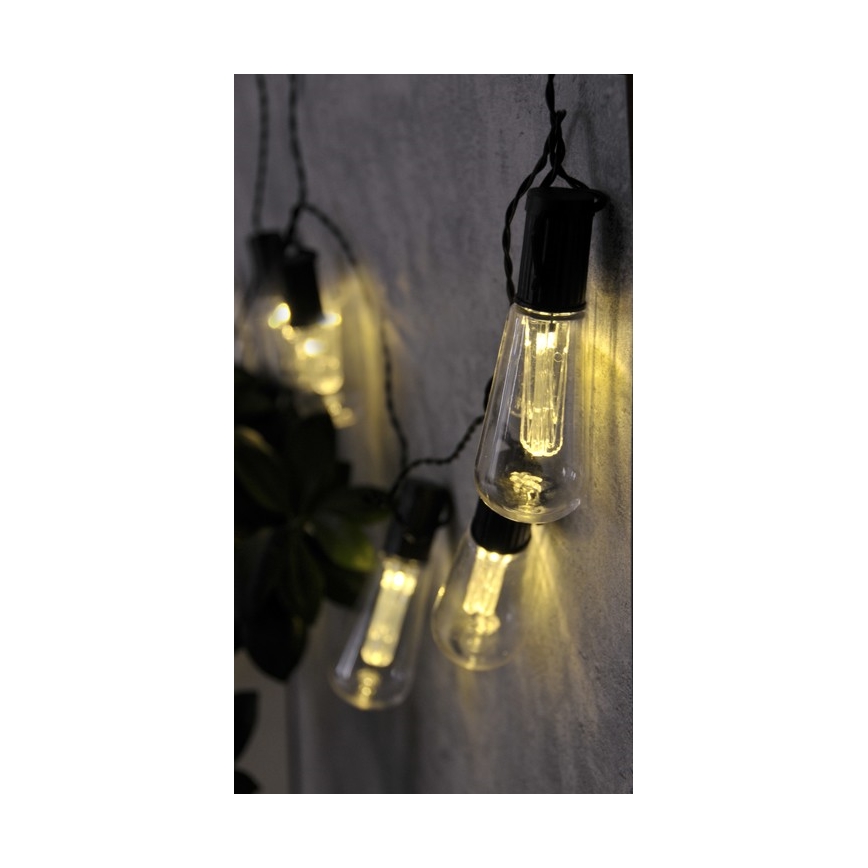 LED dekorativni niz EDISON 2,65 m 10xLED/2xAA