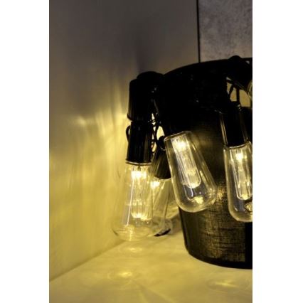 LED dekorativni niz EDISON 2,65 m 10xLED/2xAA