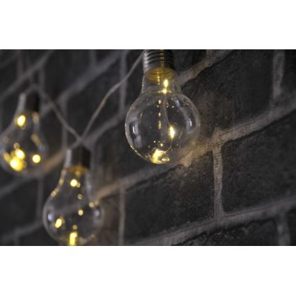 LED dekorativni niz SMOLDER 2,1 m 10xLED/2xAA