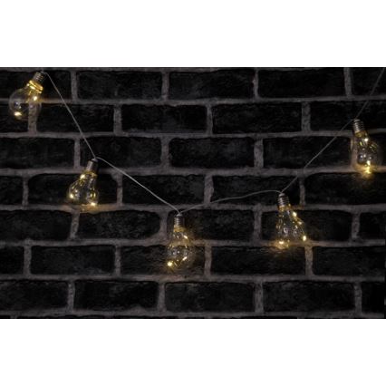 LED dekorativni niz SMOLDER 2,1 m 10xLED/2xAA