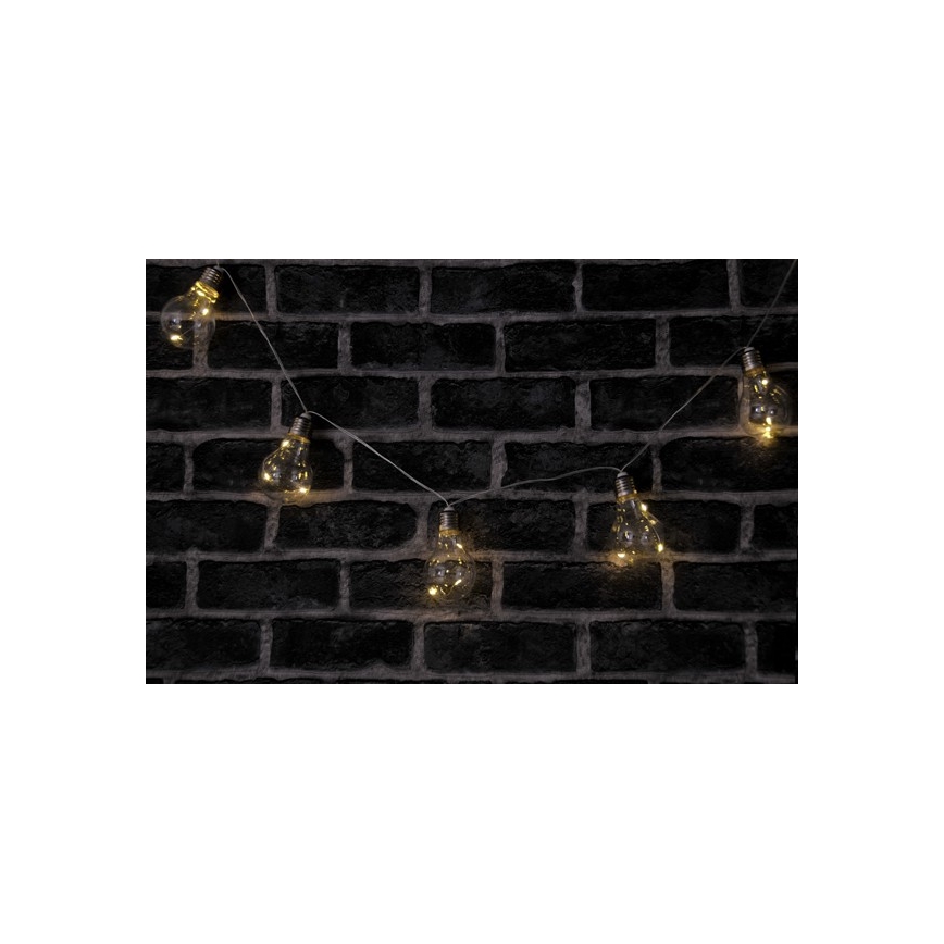 LED dekorativni niz SMOLDER 2,1 m 10xLED/2xAA