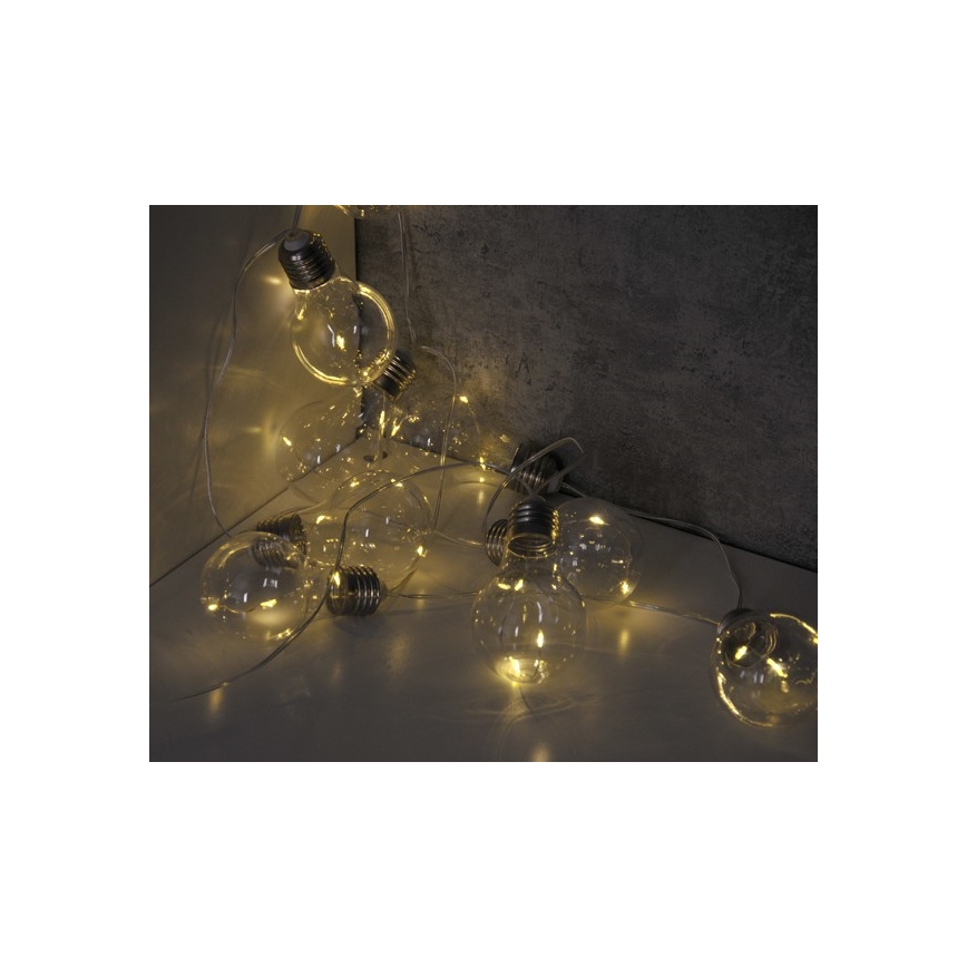 LED dekorativni niz SMOLDER 2,1 m 10xLED/2xAA