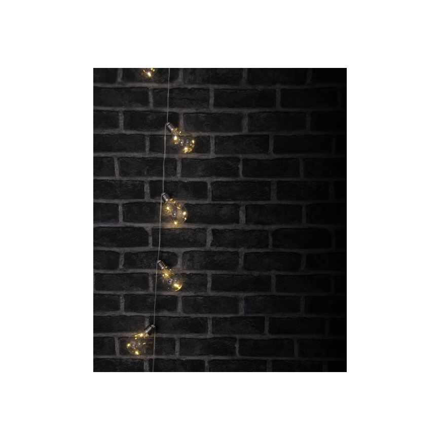 LED dekorativni niz SMOLDER 2,1 m 10xLED/2xAA
