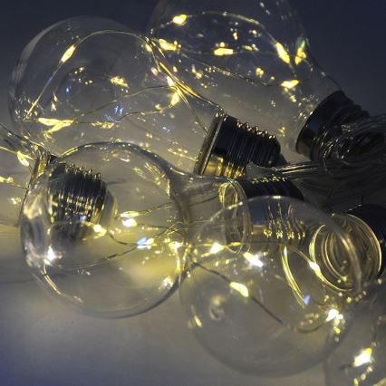LED dekorativni niz SMOLDER 2,1 m 10xLED/2xAA