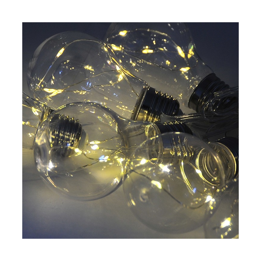 LED dekorativni niz SMOLDER 2,1 m 10xLED/2xAA