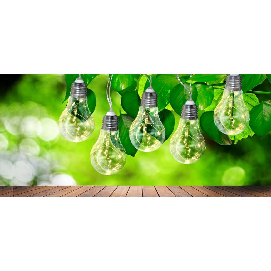 LED dekorativni niz SMOLDER 2,1 m 10xLED/2xAA