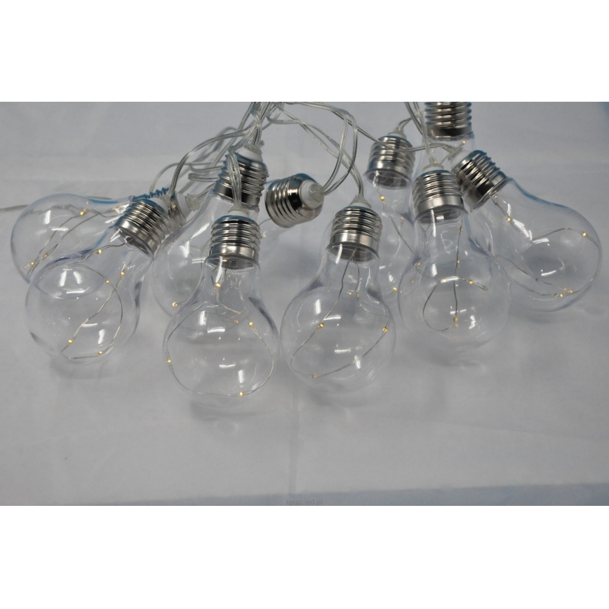 LED dekorativni niz SMOLDER 2,1 m 10xLED/2xAA