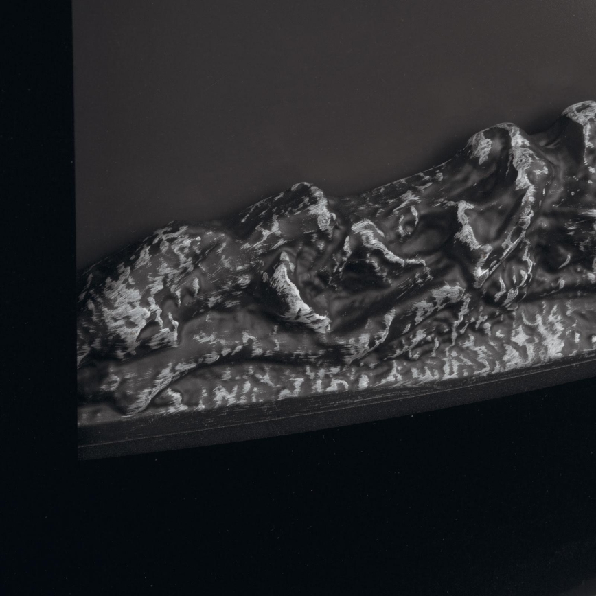 LED električni kamin sa grejanjem LED/2000W/230V + daljinski upravljač