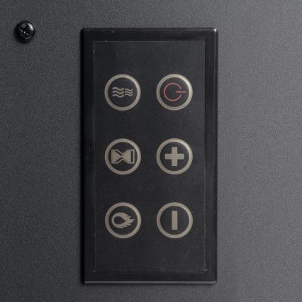 LED električni kamin sa grejanjem LED/2000W/230V + daljinski upravljač