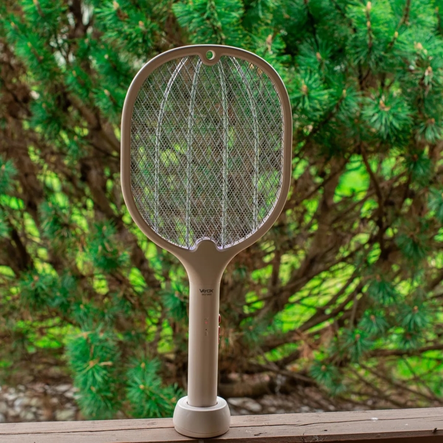 LED električni lapač insekata 2 u 1, 500 mAh/5V, bež