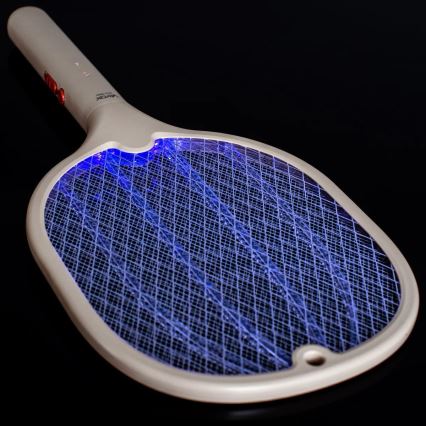 LED električni lapač insekata 2 u 1, 500 mAh/5V, bež
