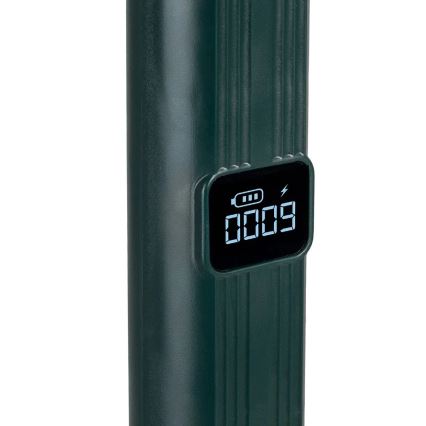 LED električni lapač insekata 2 u 1 sa LCD displejem 1200 mAh/5V zelena