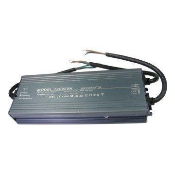 LED elektronski transformator 250W/12V IP67