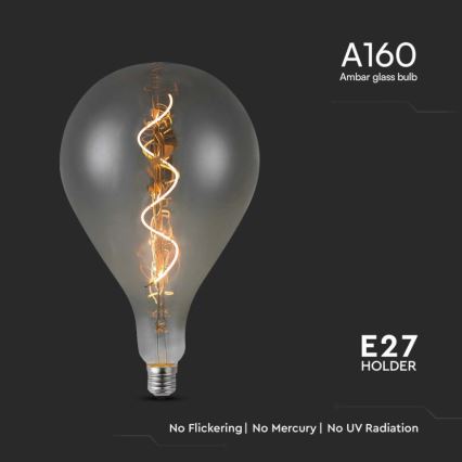 LED filament sijalica A160 E27/4W/230V 2700K