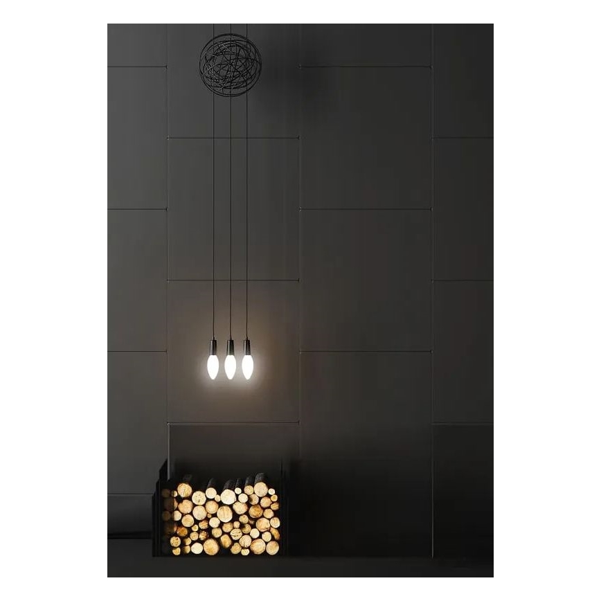 LED filament sijalica, bela, C35, E14/4,5W/230V, 4000K