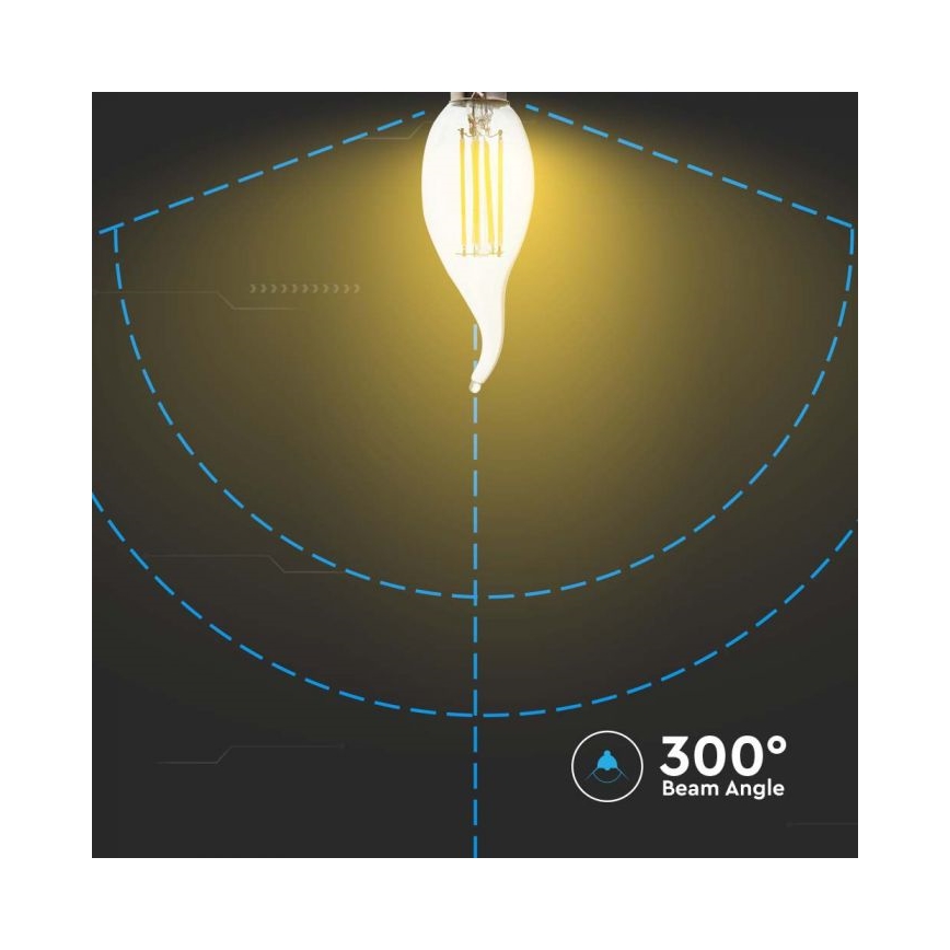 LED Filament sijalica E14/4W/230V 4000K