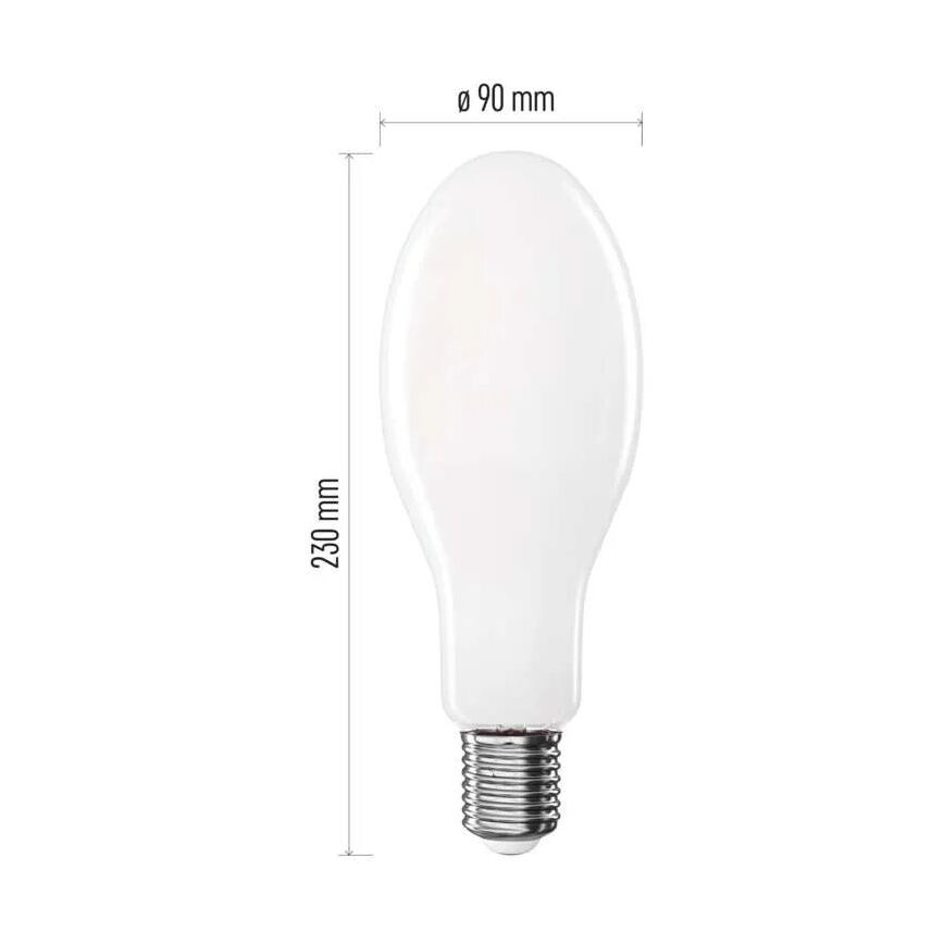 LED filament sijalica ED90 E40/36W/230V 4000K 6000 lm