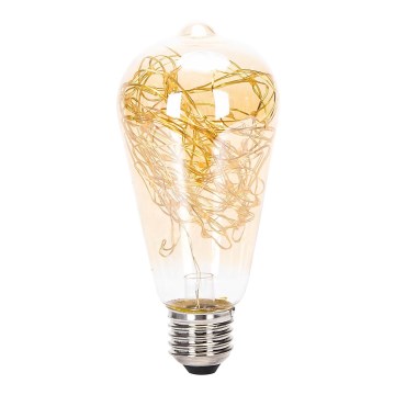 LED filament sijalica ST64 E27/1,2W/230V 2500K - Aigostar