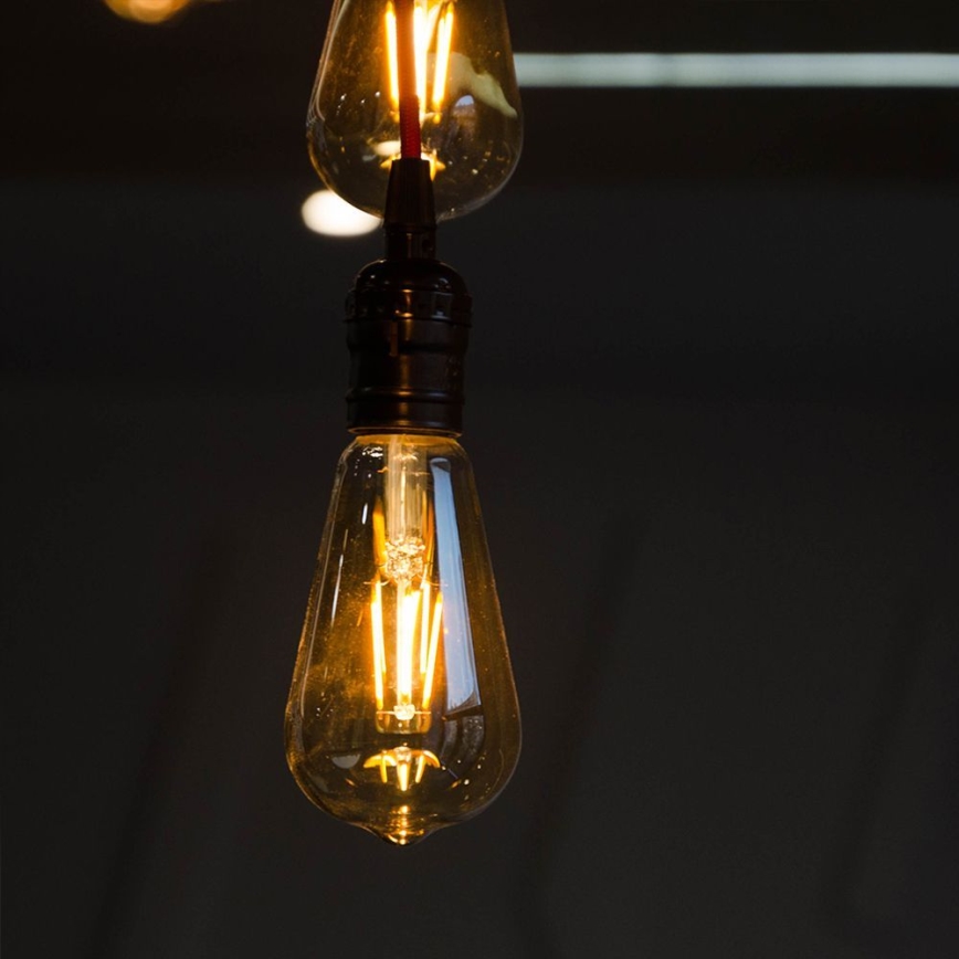 LED filament sijalica ST64 E27/6W/230V 2200K