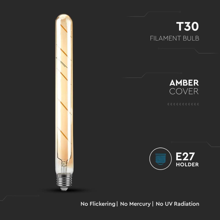 LED filament sijalica T30 E27/5W/230V 2200K