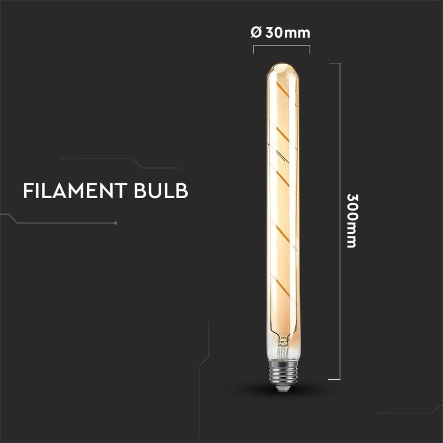 LED filament sijalica T30 E27/5W/230V 2200K