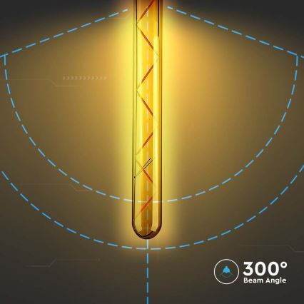 LED filament sijalica T30 E27/7W/230V 2200K