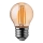 LED filamentna sijalica jantarna G45 E27/4W/230V 2200K