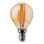 LED filamentna sijalica jantarna P45 E14/4W/230V 2200K