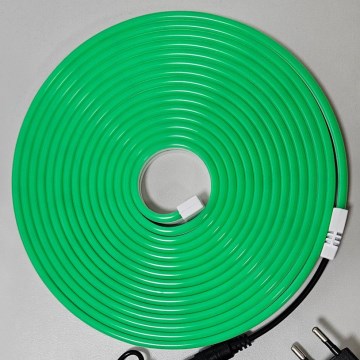 LED fleksibilna traka NEON 10 W/230 V, 5 m, IP65, zelena