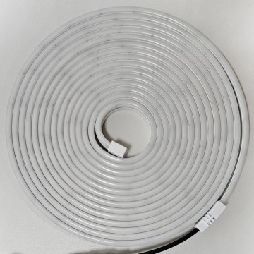 LED fleksibilna traka NEON LED/10W/230V 5 m IP65 bela